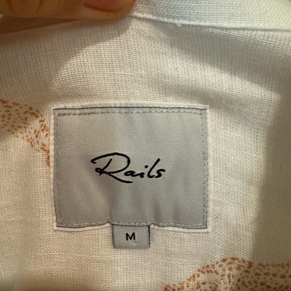 Rails Charli golden cheetah shirt - Picture 7 of 9